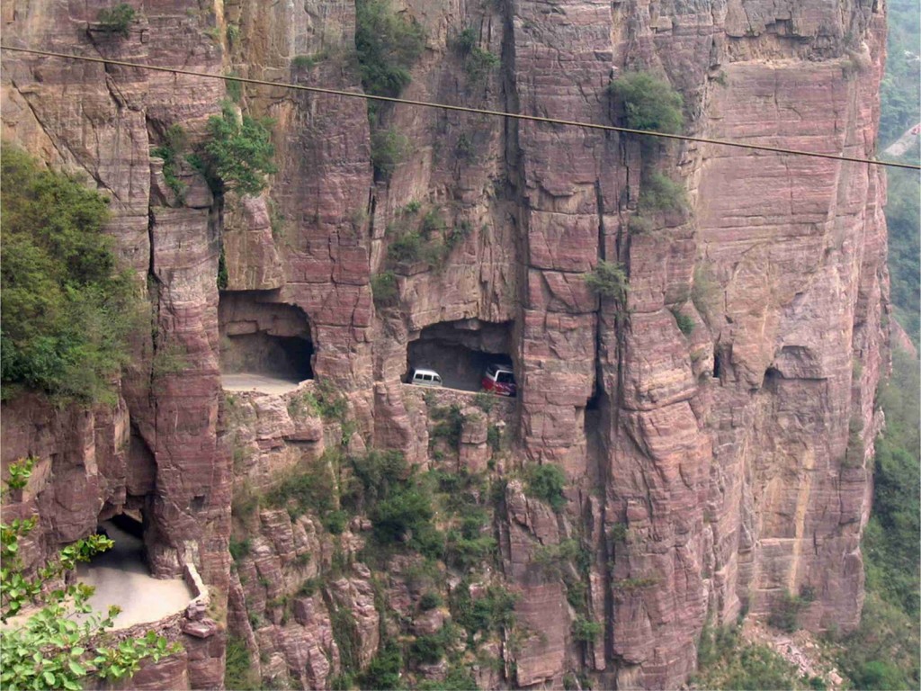 Estrada Túnel Guoliang, China 